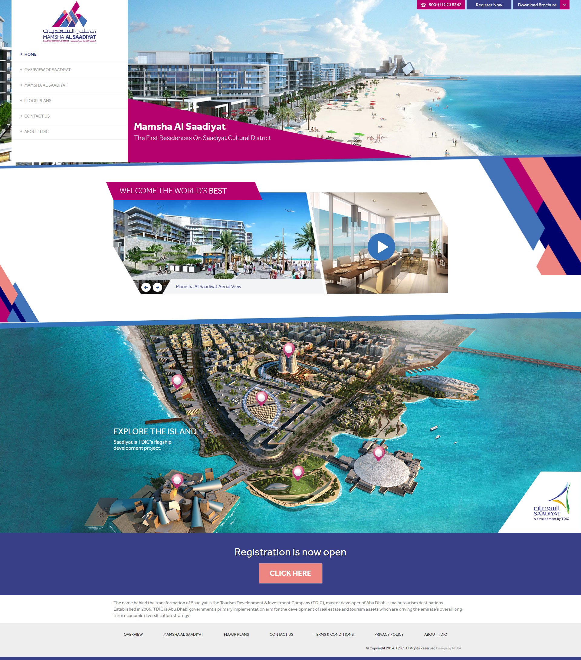 Mamsha Al Saadiyat Website by Nexa, Dubai.jpg