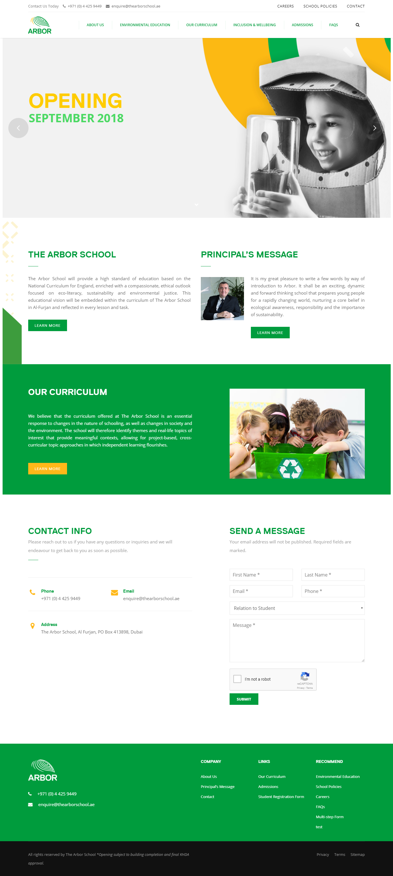 The Arbor School Website by Nexa, Dubai.png