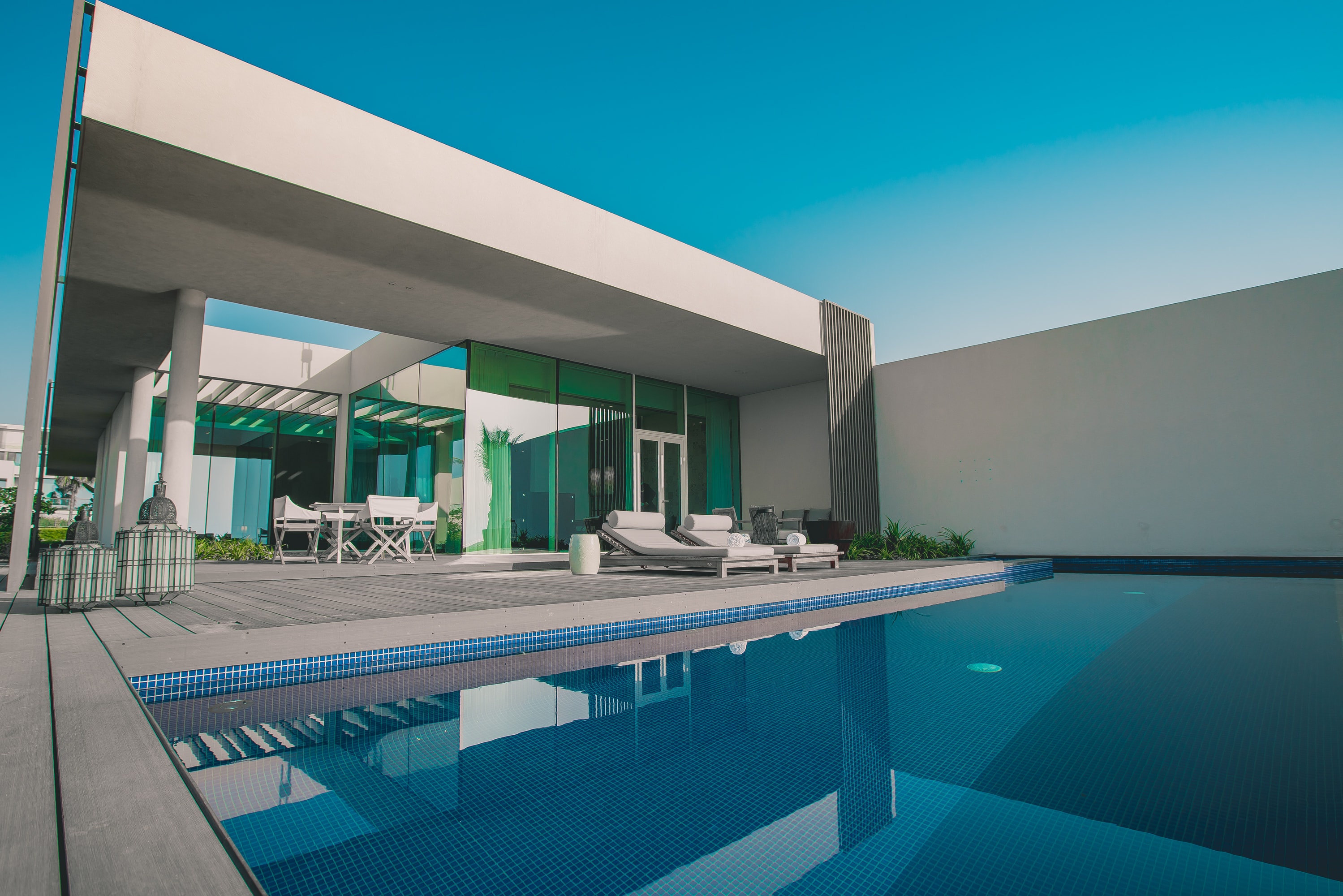 Hospitality Photography by Nexa - Provate Pool at Al Zorah