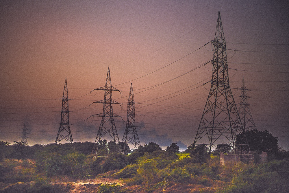 Landscape Photography by Nexa, Electric Lines, India