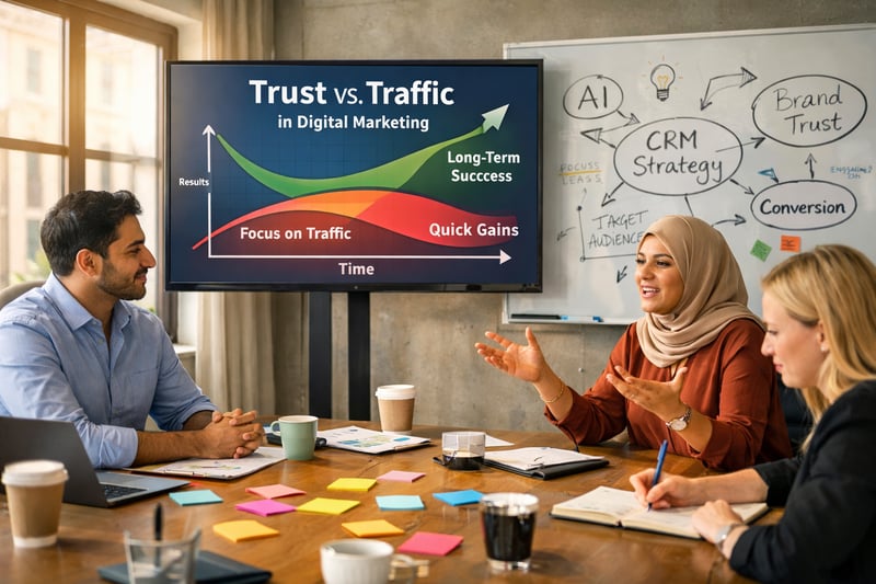 The Biggest Trend in Digital Marketing Right Now Is Trust, Not Traffic